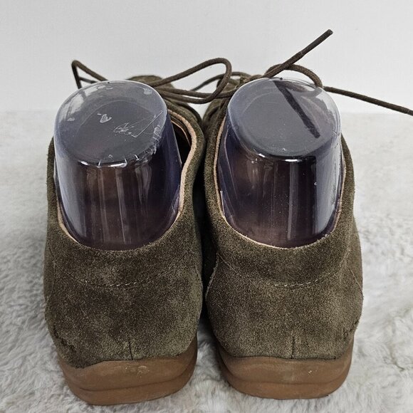 BOC Olive Green Suede Creepers Retro Hippie Boho 9.5 - Picture 5 of 11